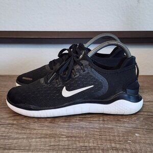 Nike Free RN 2018 Women's Running Shoes Size 6.5 Black